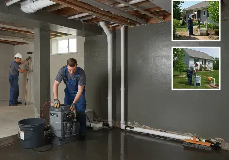 Basement Waterproofing and Flood Prevention process in Dawsonville, GA